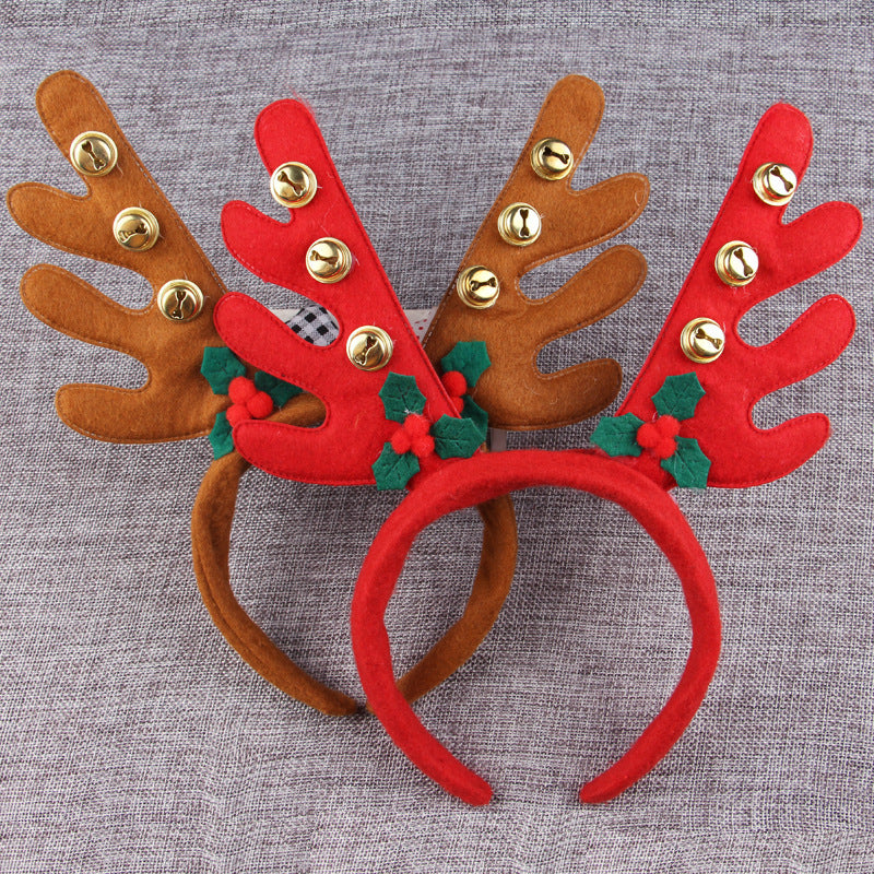 Decorative Holiday Antler Headband