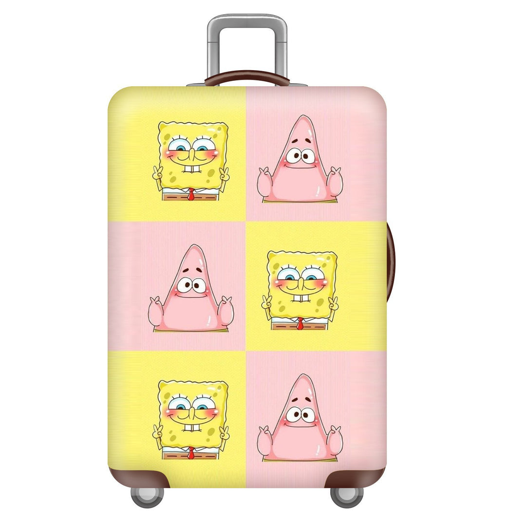 Unisex hard shell suitcase with colorful cartoon design Kalsten