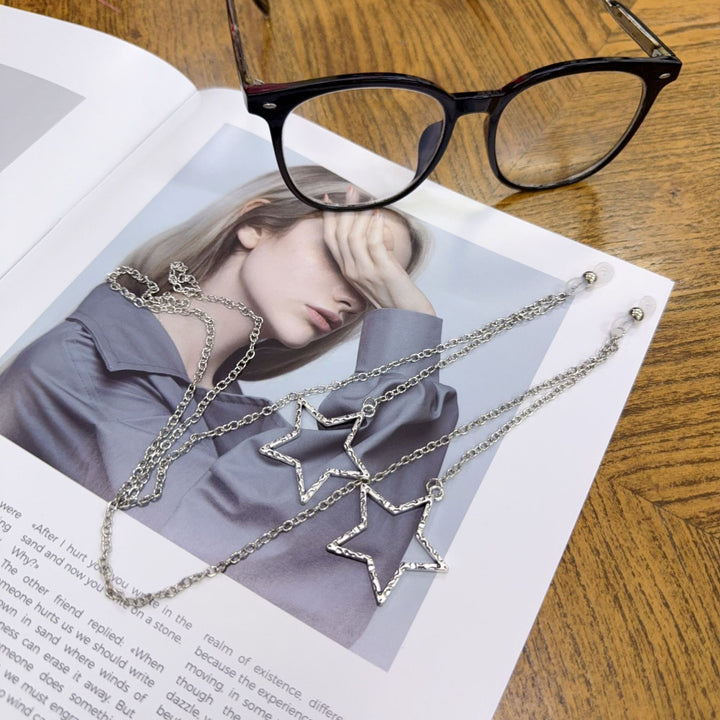 Star-Shaped Drop Earrings Kalsten