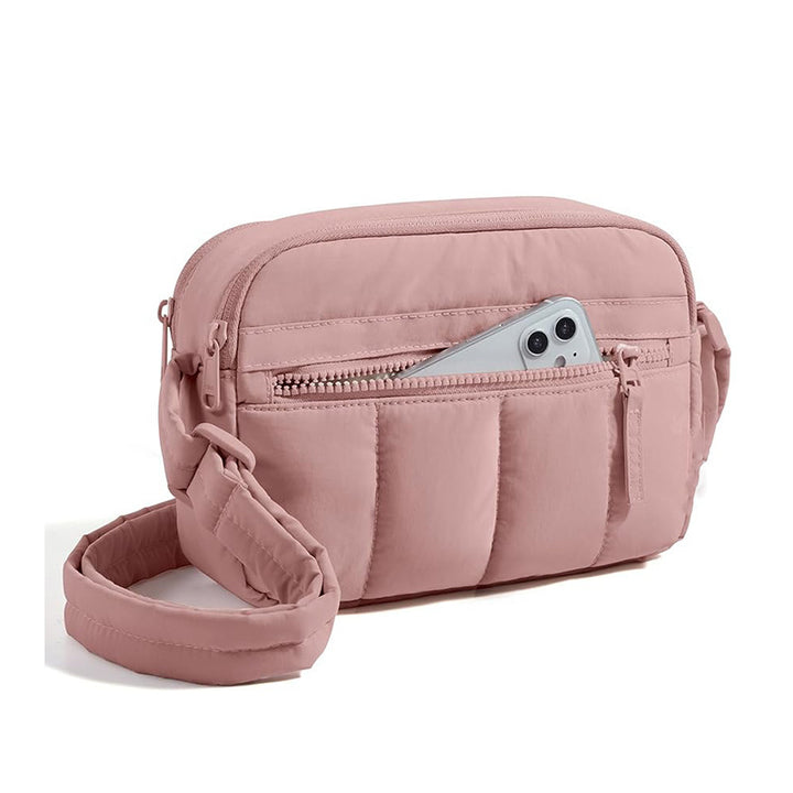 Fashionable shoulder bag with practical compartment division Kalsten