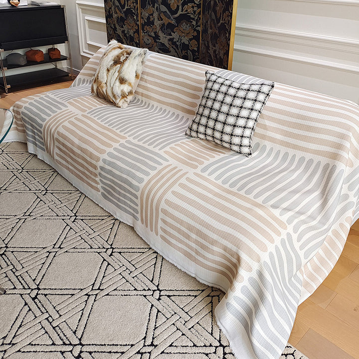 Cozy Contemporary Sofa Throw Blanket