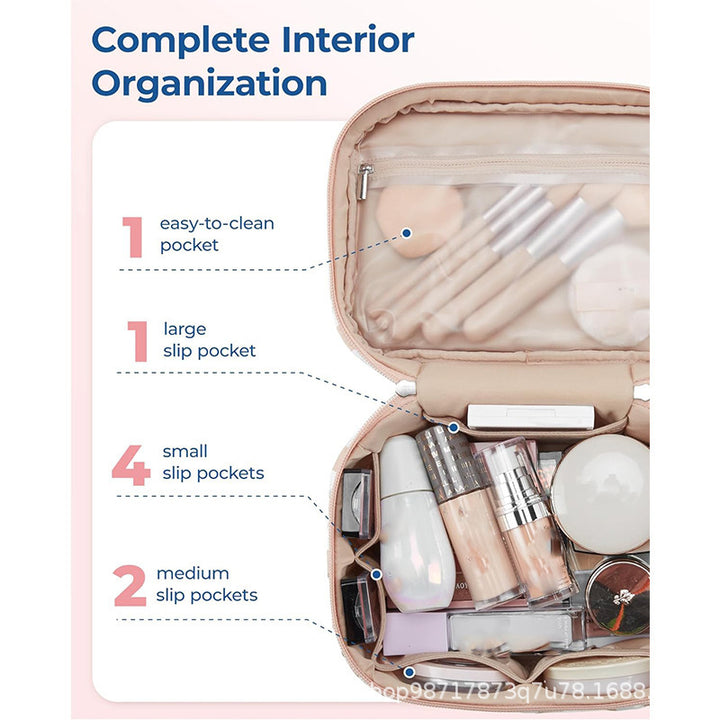 Cosmetic organizer bag with practical compartments Kalsten