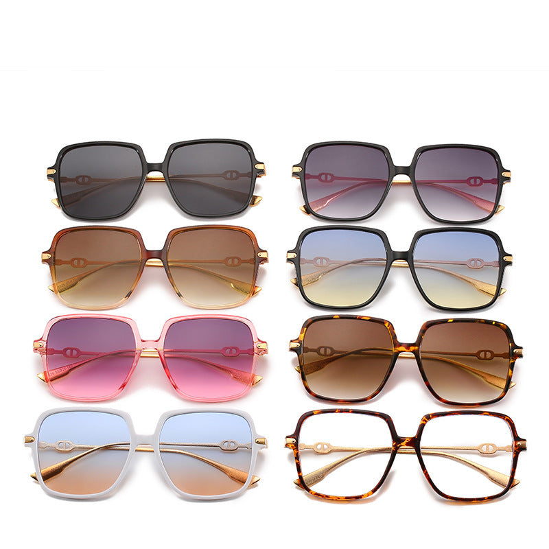 Oversized Chic Square Frame Sunglasses Kalsten