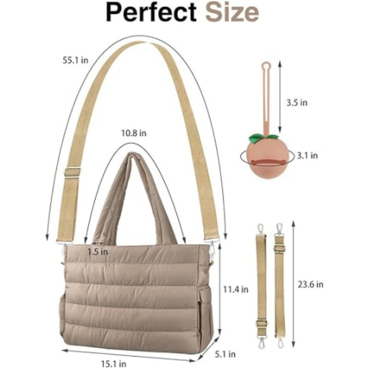 Insulated Multi-Pocket Tote Bag Kalsten
