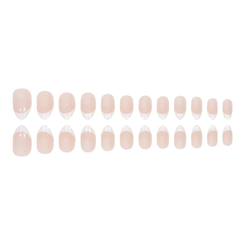 Elegant Stiletto Press-On Nails with French Tips Kalsten