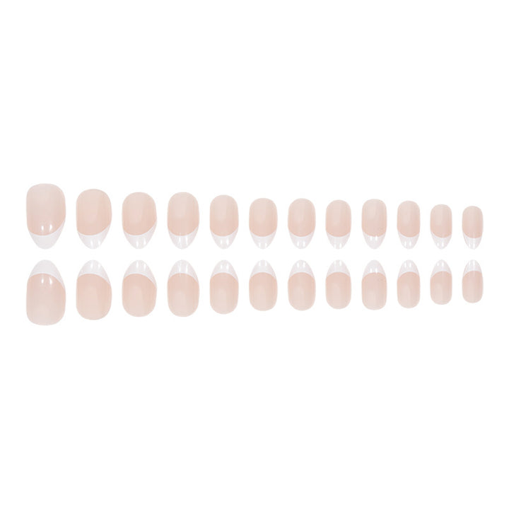 Glossy Natural-Shape Press-On Nails Kalsten