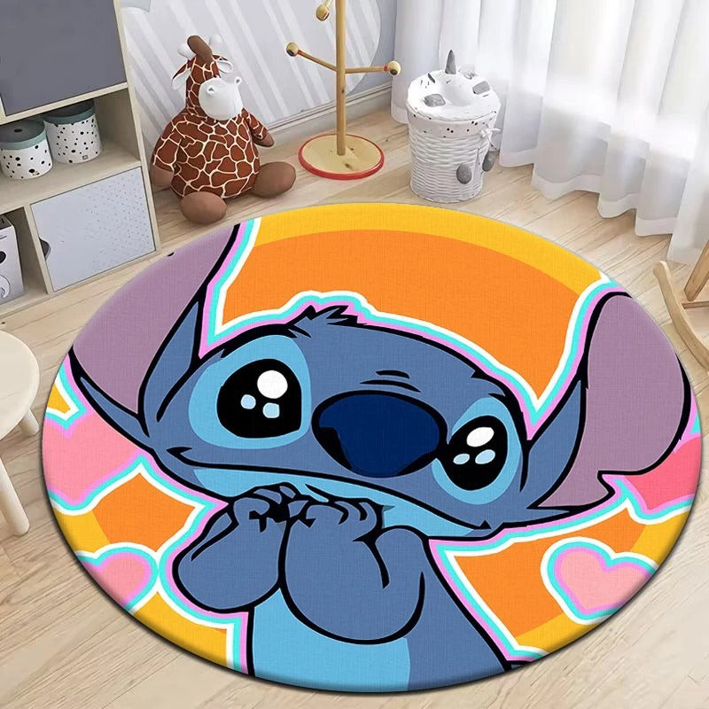 Cartoon Character Round Area Rug