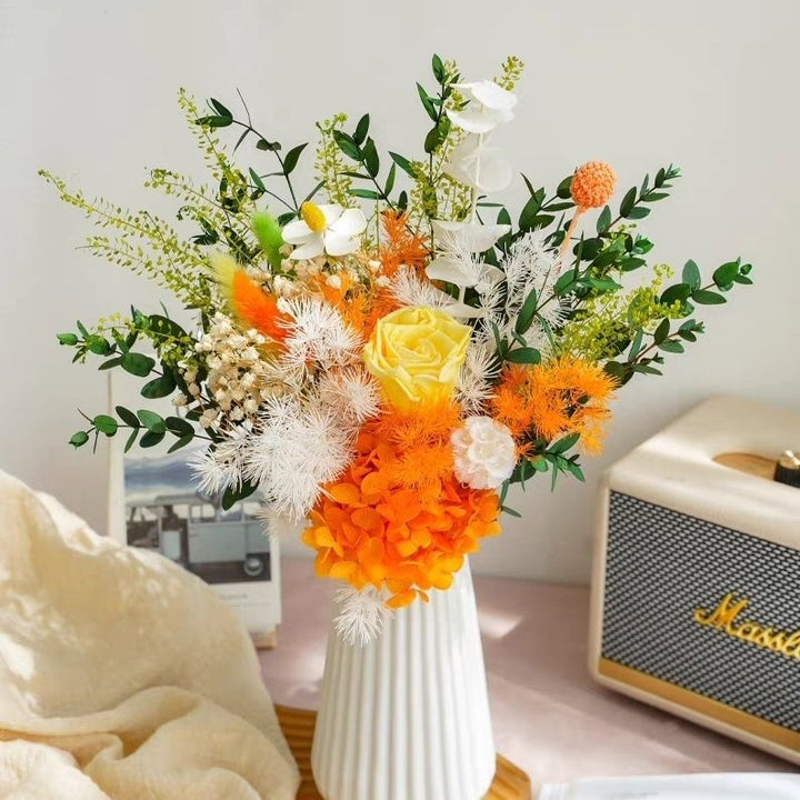 Vibrant Dried Flower Bouquet