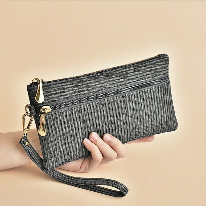 Elegant Clutch With Practical Wrist Strap Kalsten