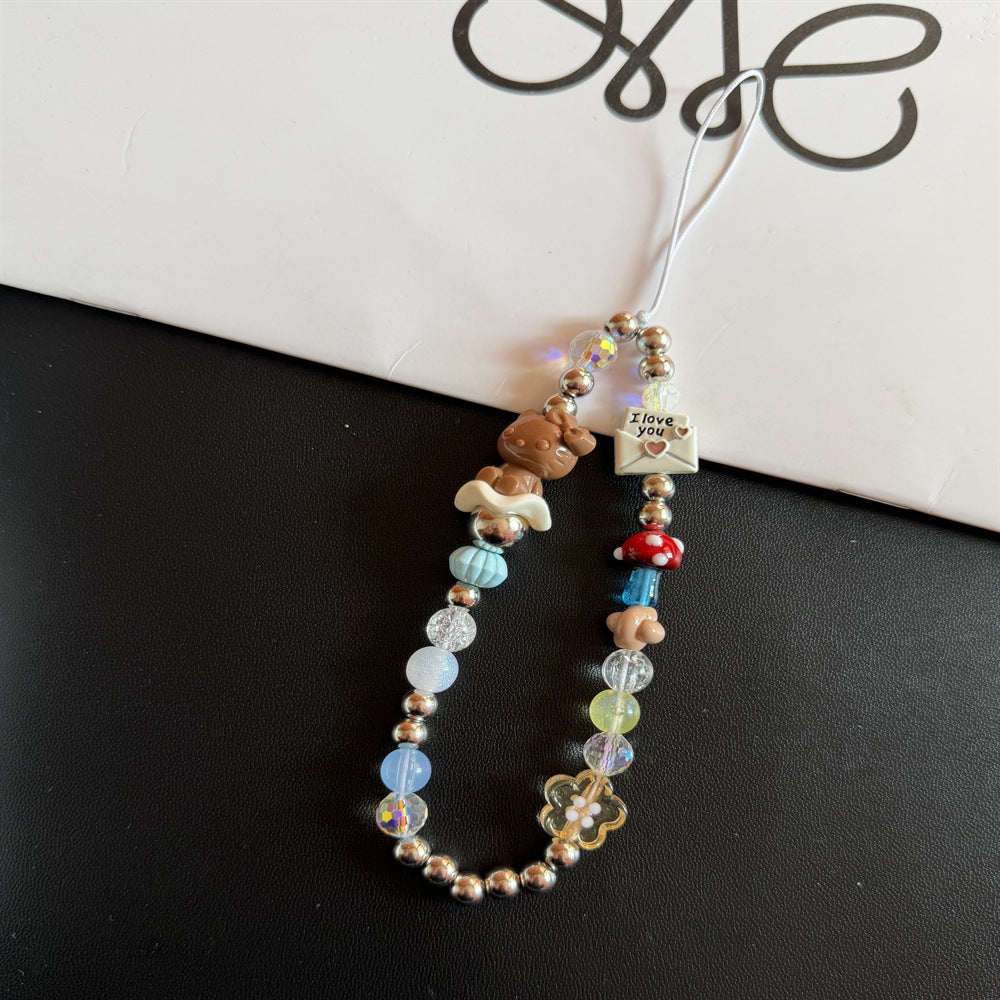 Charming Beaded Phone Charm Kalsten