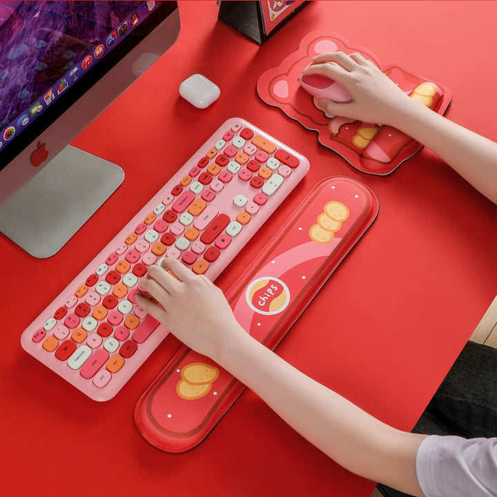 Whimsical Cartoon-Themed Gaming Mouse Pad