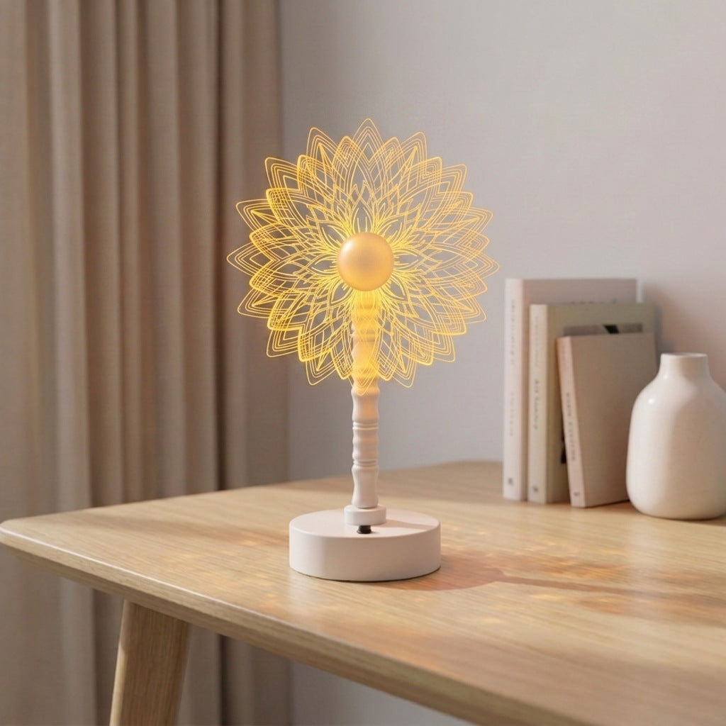 LED Flower Table Lamp