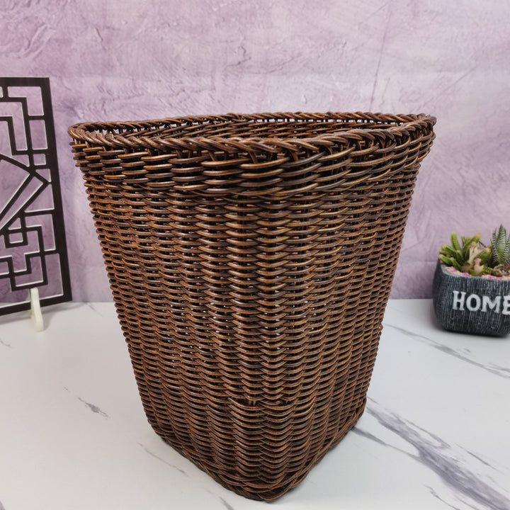 Handcrafted Wicker Storage Bin Kalsten