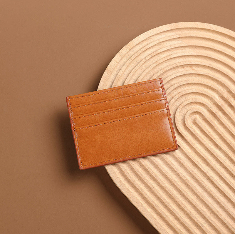 Textured Leather Card Holder Kalsten 1787572661