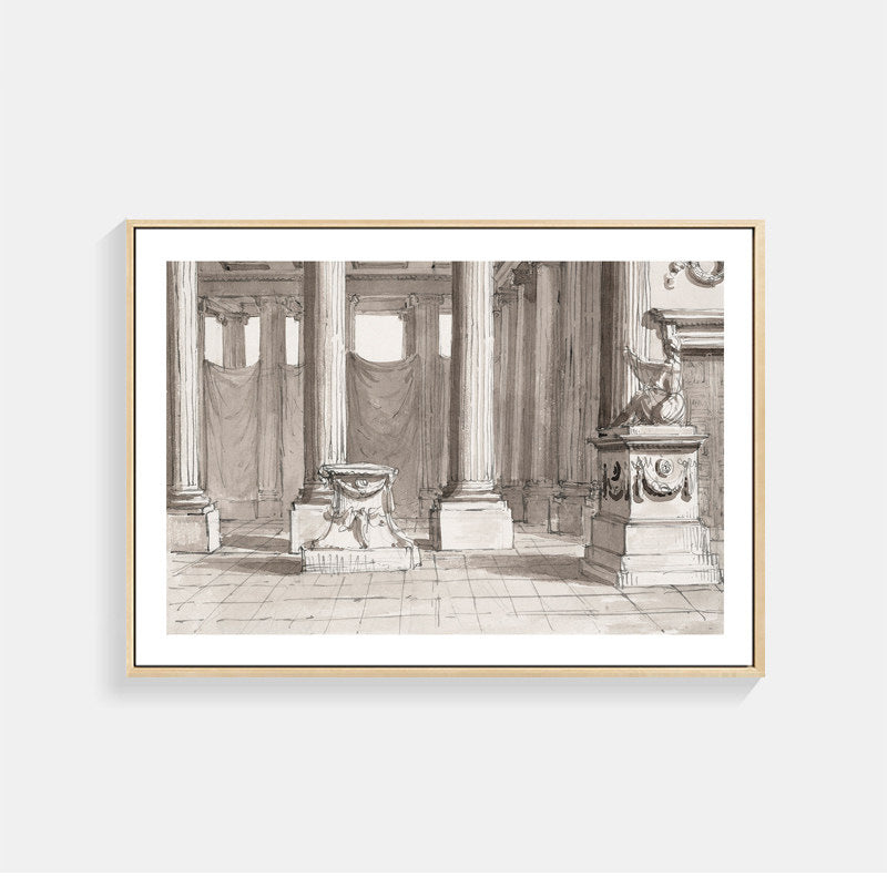Architectural Artwork Print for Home Decor