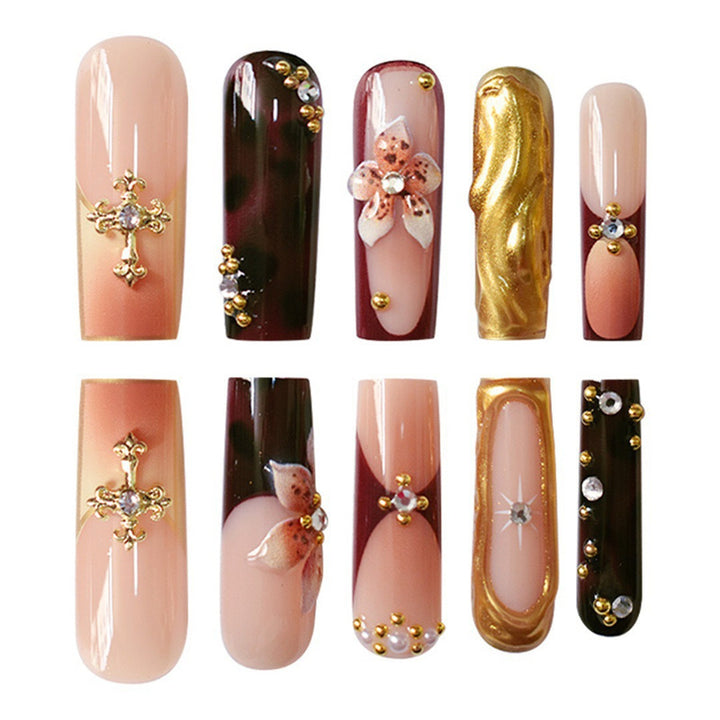 Ornate Press-On Nail Art Set Kalsten