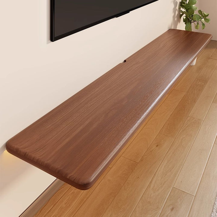 Ergonomic Solid Wood Keyboard Palm Rest with Cable Notch