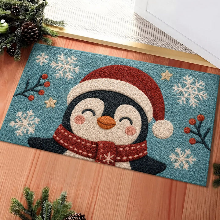 Holiday Theme Welcome Mat