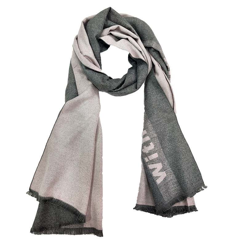 Ladies Elegant and Warm Scarf with Geometric Pattern Kalsten