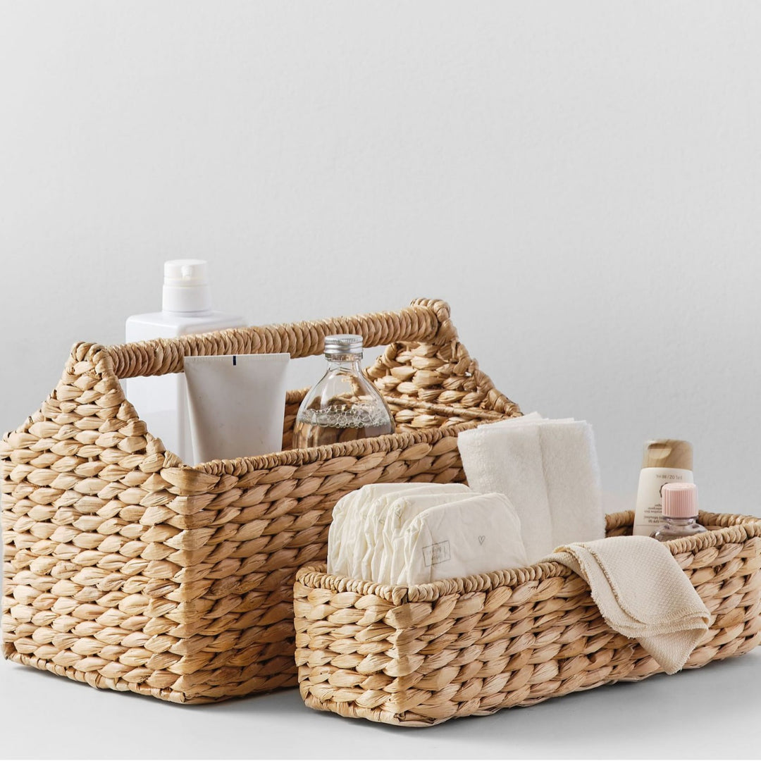 Decorative hand-woven table basket Kalsten