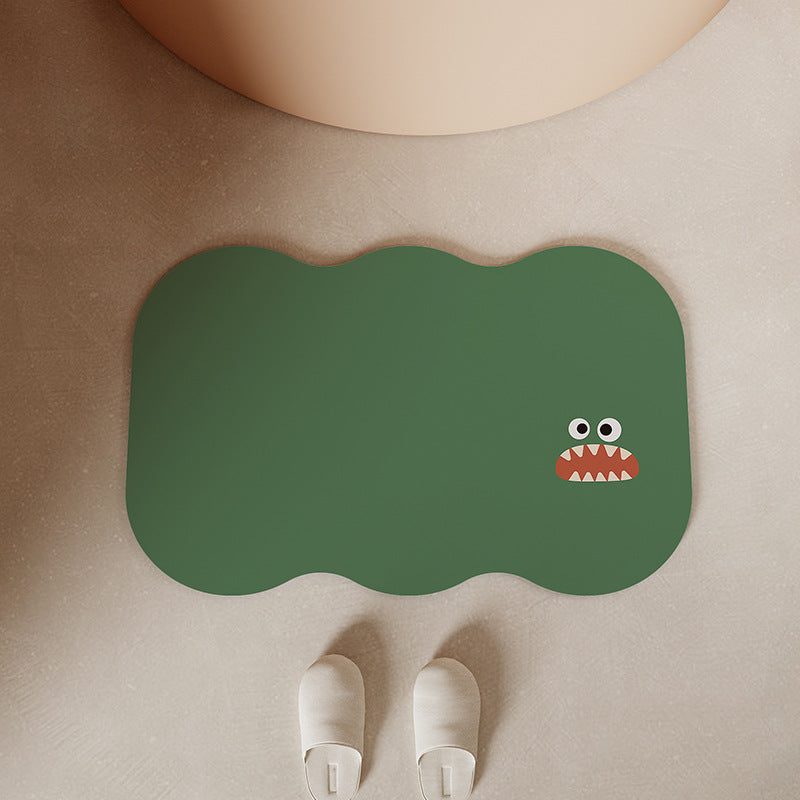 Fun-Shaped Bathroom Mat Kalsten