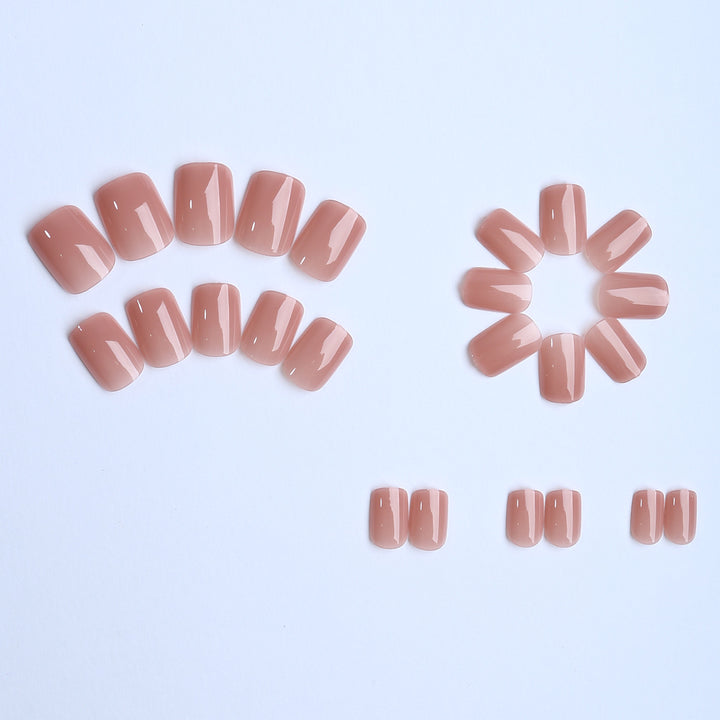 Elegant artificial nails with glossy finish Kalsten