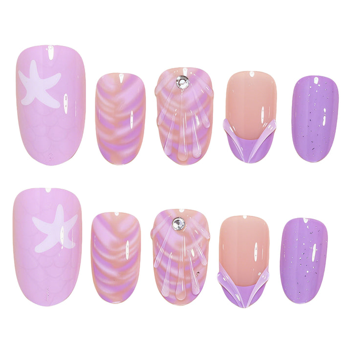 Ocean-Inspired Nail Art Set Kalsten
