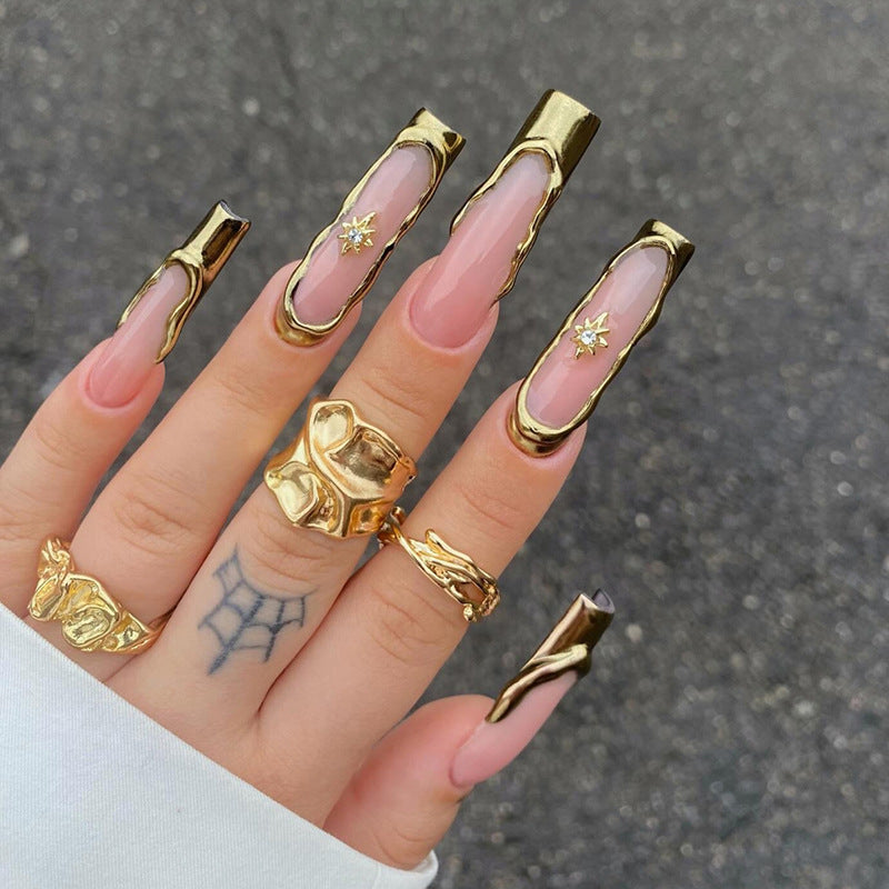 Glamorous Nail Design Extensions Kalsten