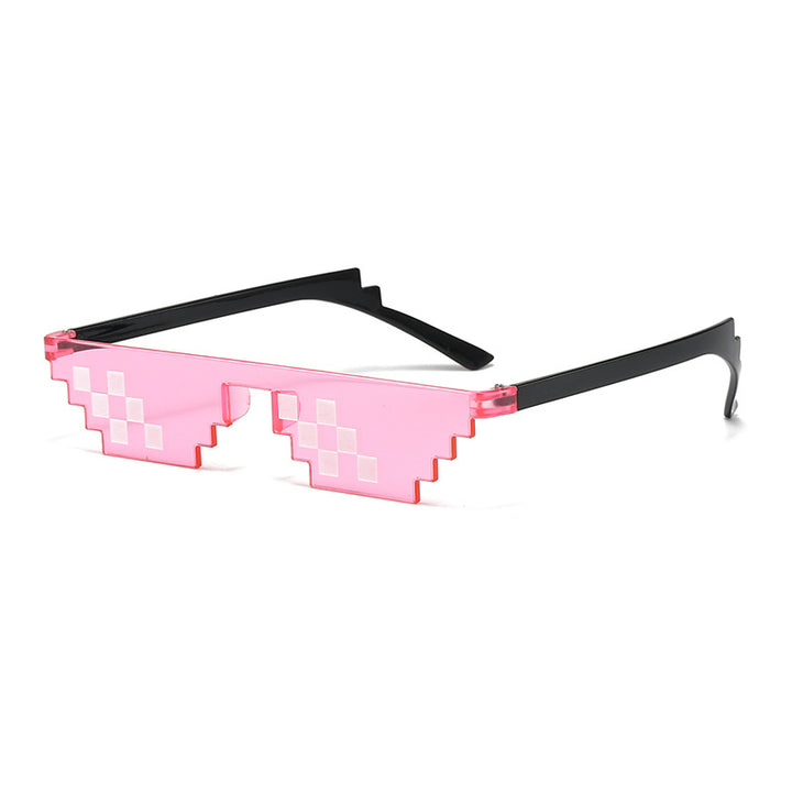 Pixelated Frame Sunglasses