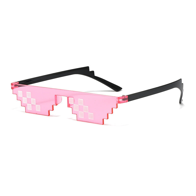 Pixelated Geometric Sunglasses