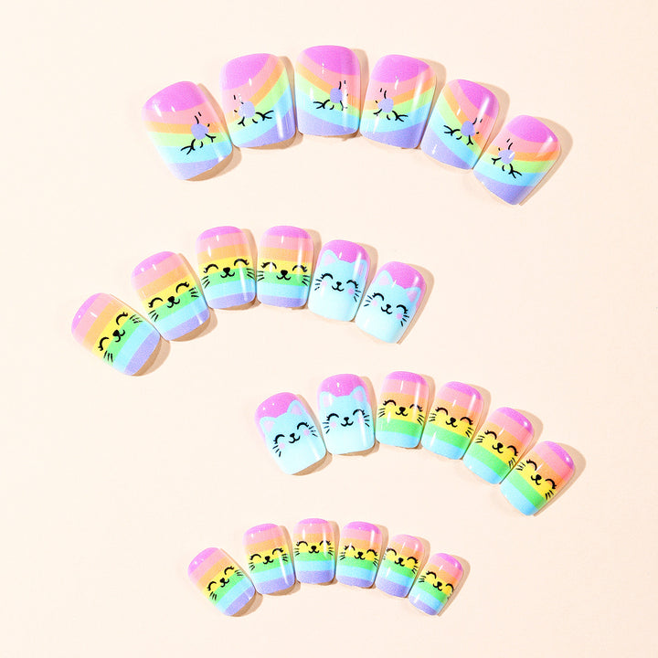 Creative Cat-Themed Nail Art Kit Kalsten