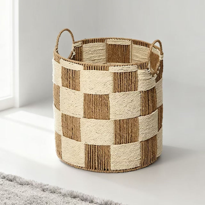 Natural Fiber Storage Basket Kalsten