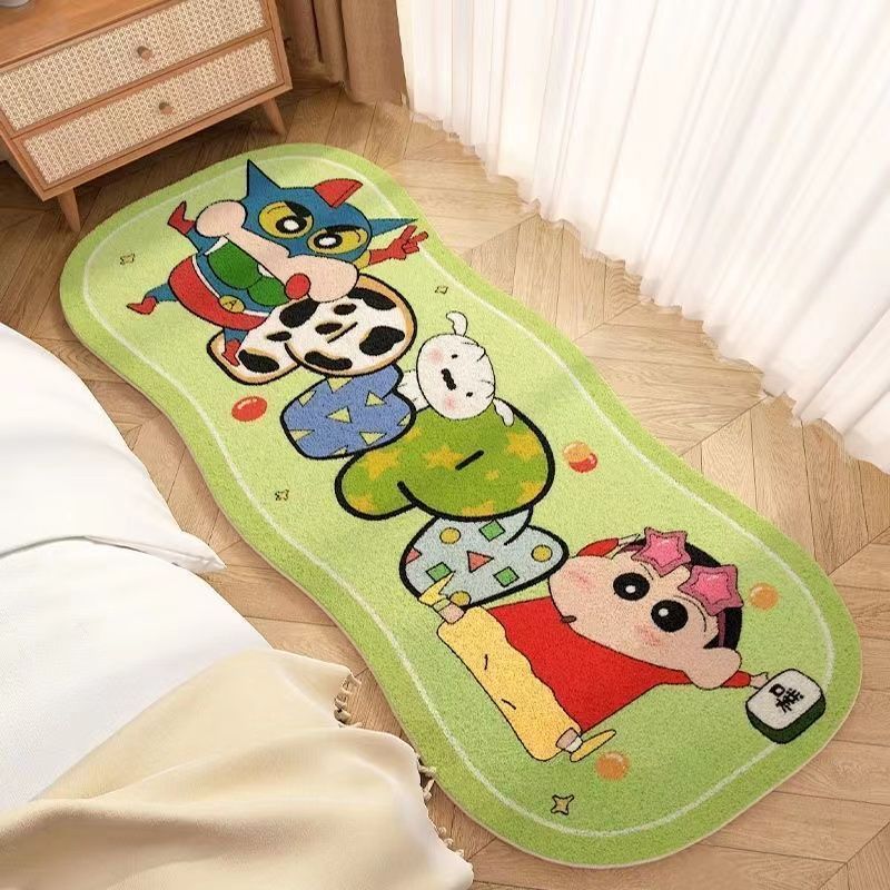 Cartoon-Themed Plush Area Rug