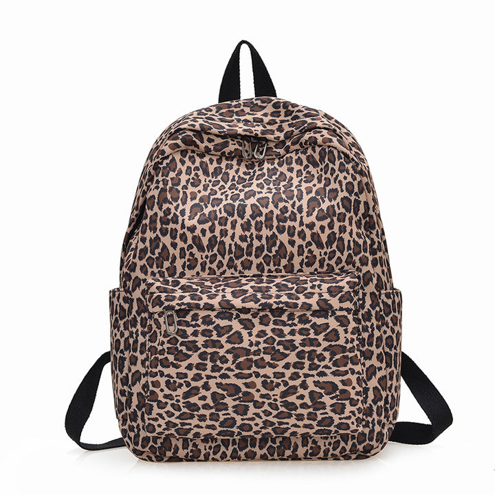 Stylish Backpack in Leopard Print Kalsten