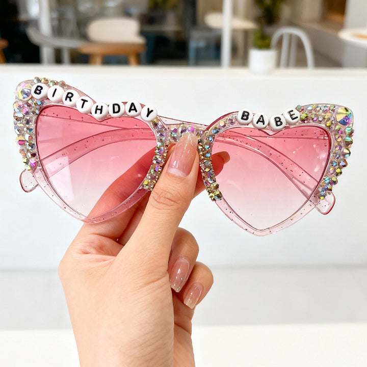 Heart-Shaped Statement Sunglasses Kalsten