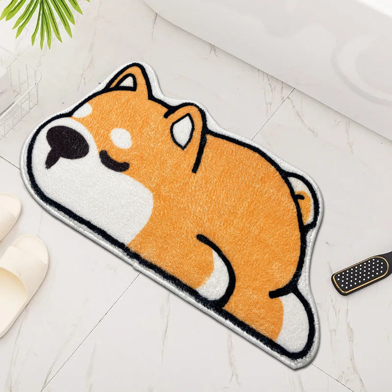 Cute Cartoon Animal Bath Mat