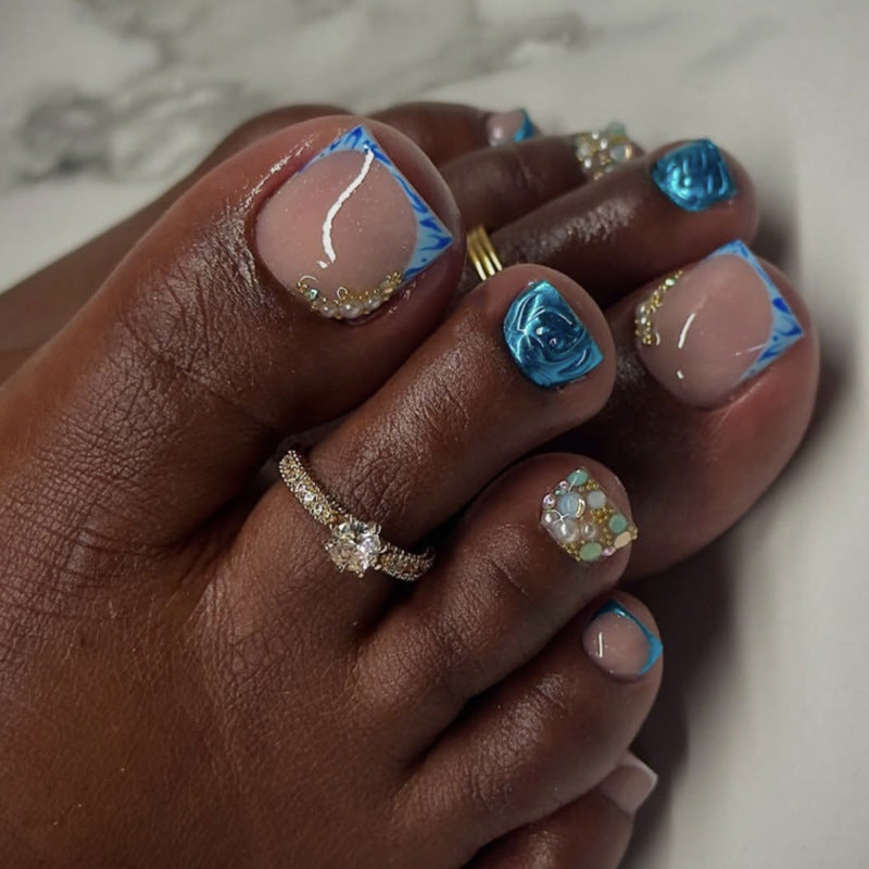 Artistic Toenail Design Kalsten
