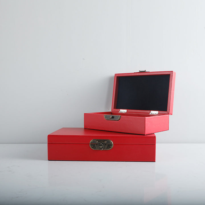 Decorative Storage Boxes with Textured Braided Accents