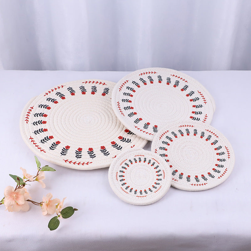 Round tablecloth with mandala pattern Kalsten