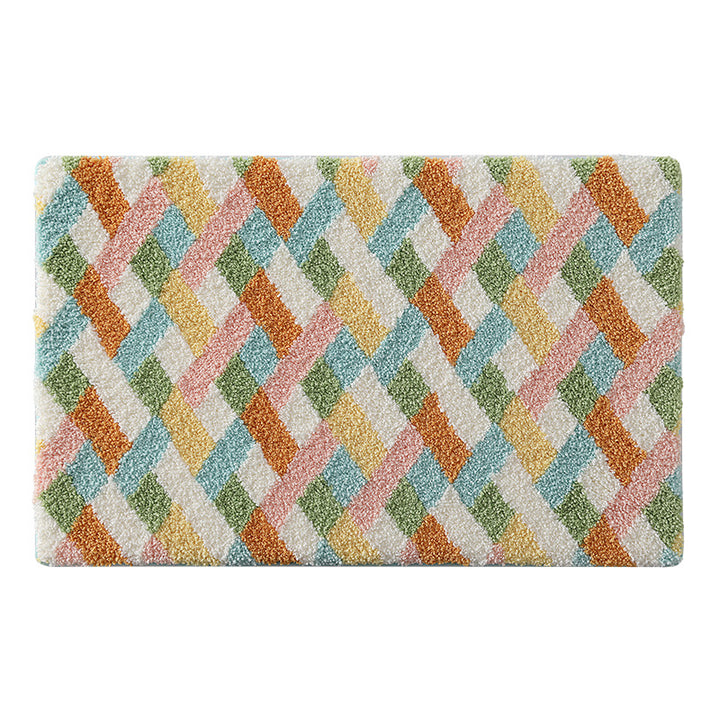 Artistic Abstract Bath Mat Kalsten