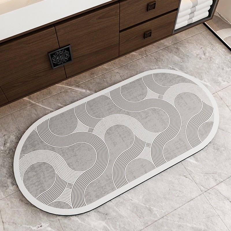 Decorative Bathroom Runner Mat Kalsten