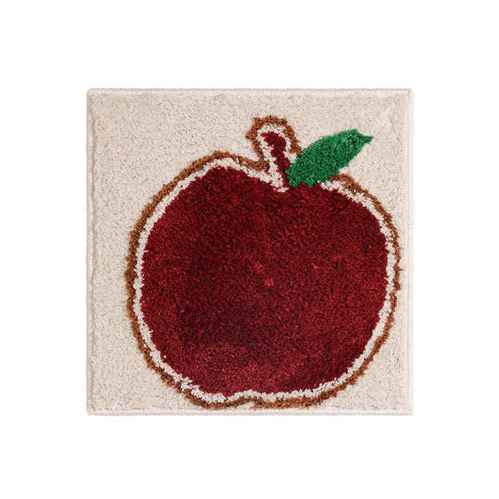 Tufted Christmas placemat with gingerbread house motif Kalsten