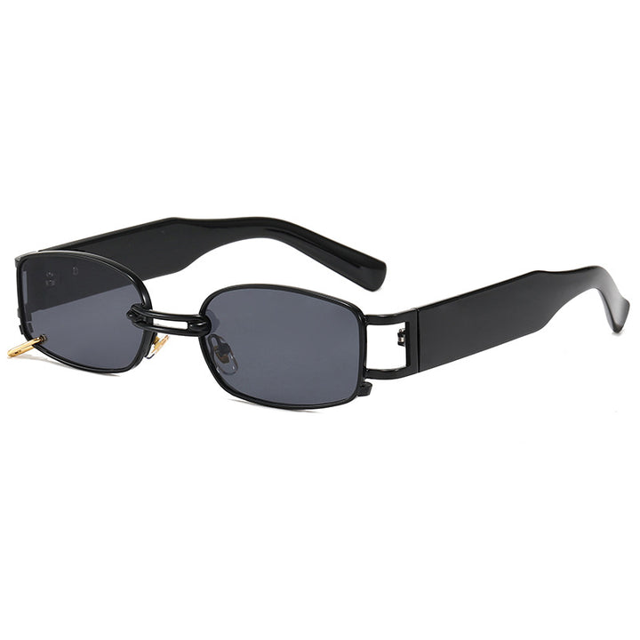 Women fashion rectangular sunglasses with exclusive metal frame Kalsten