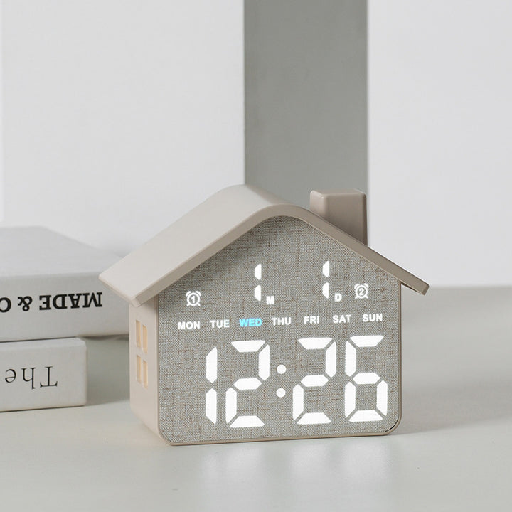 Digital Alarm Clock In Modern Home Design Kalsten