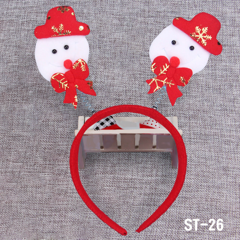 Decorative Holiday Antler Headband