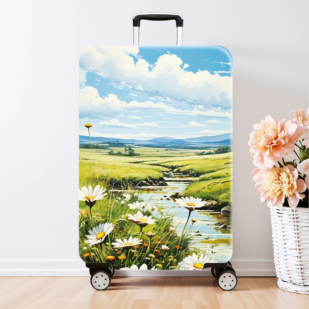 Artistic Floral Hard Shell Suitcase Kalsten
