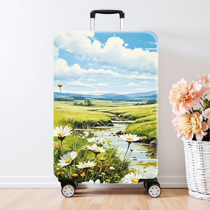 Artistic Floral Hard Shell Suitcase Kalsten