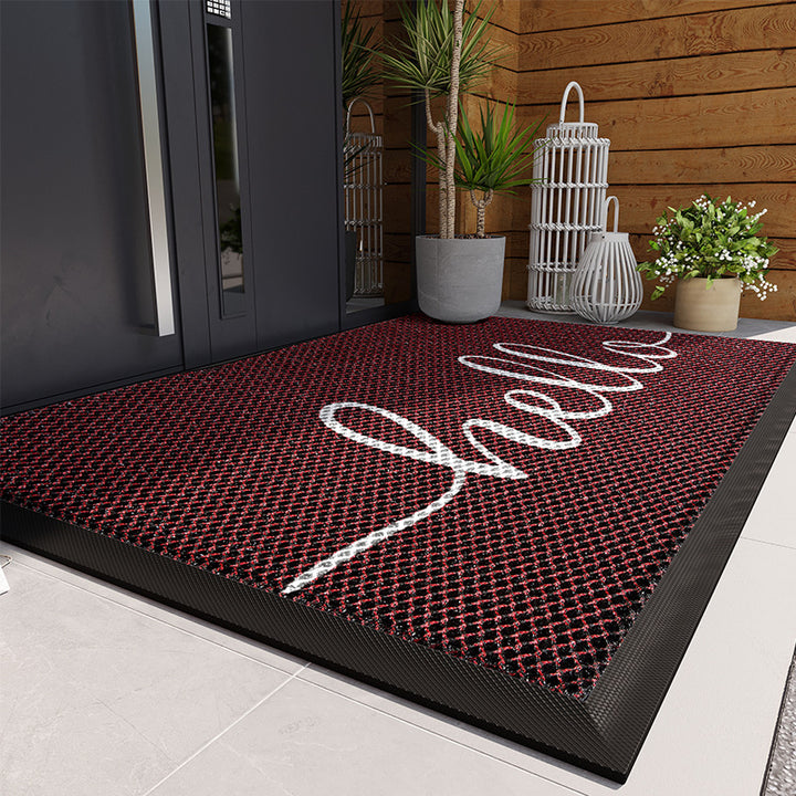 Decorative Mesh Welcome Mat Kalsten