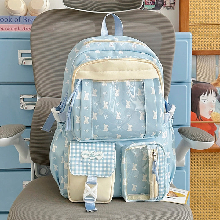 Playful Bunny-Themed Backpack