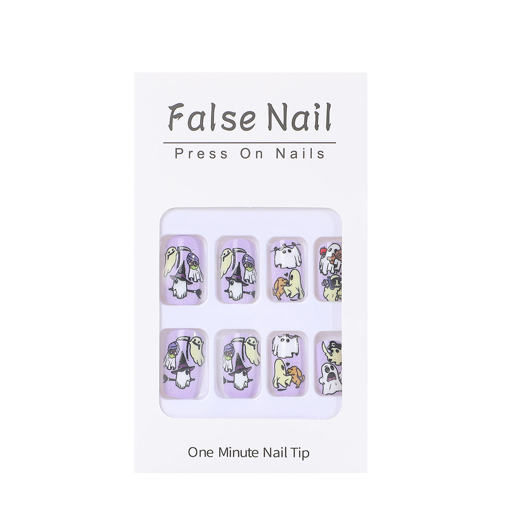 Creative Nail Set with Cartoon Designs Kalsten